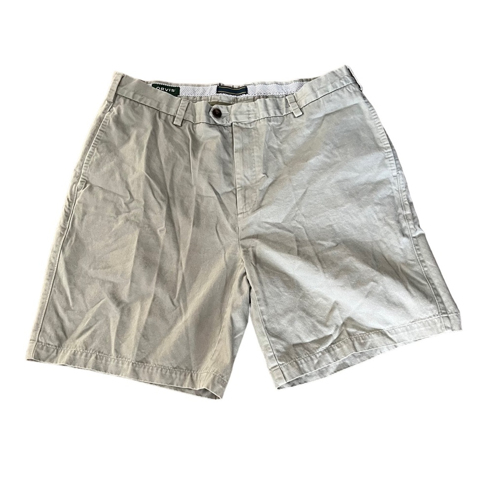 Orvis Light Green Chino Shorts Size 38 Men